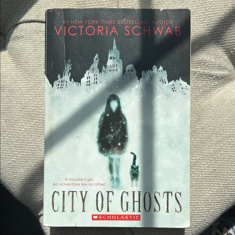 Scholastic City of Ghosts - Black and White Cover
